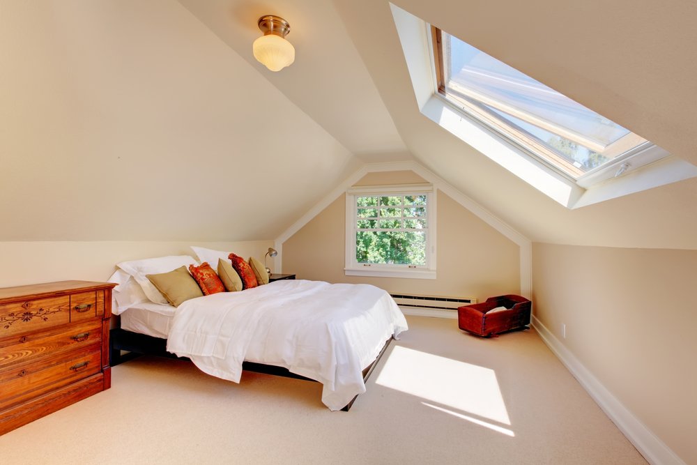 Hedendaags Een slaapkamer met een schuin dak: 7 praktische tips - Woonstijl YB-44