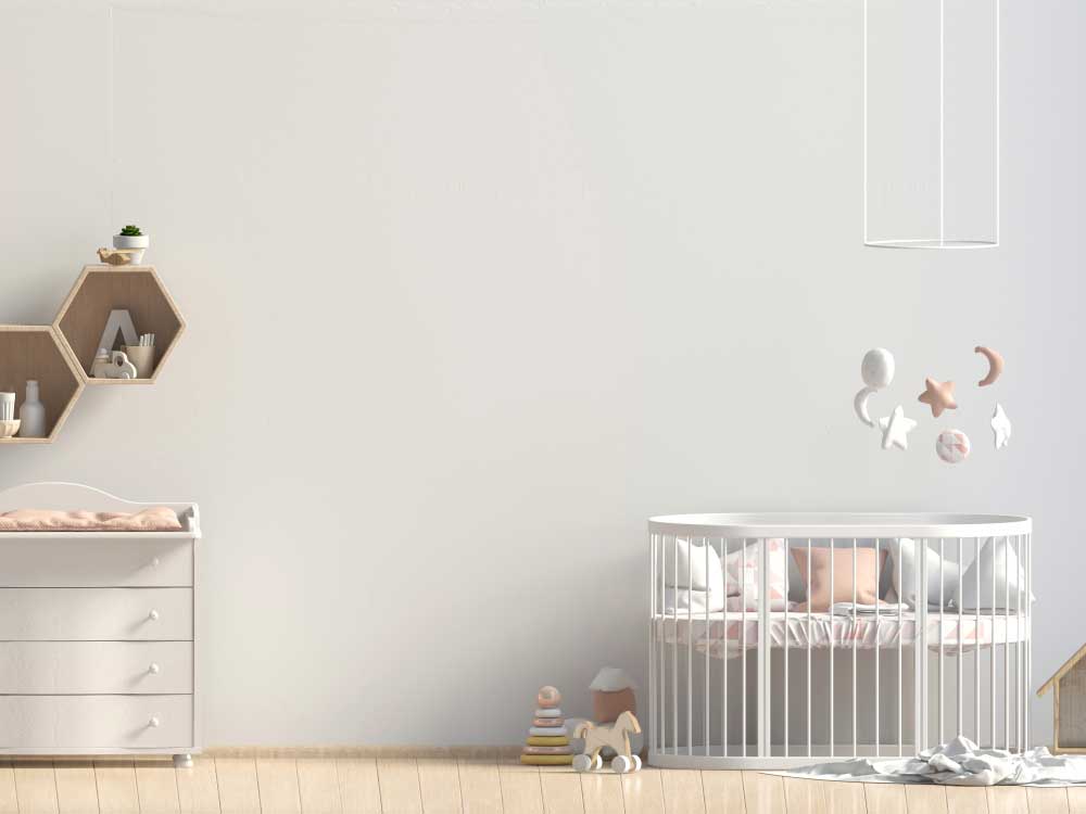 De minimalistische babykamer: een ware trend