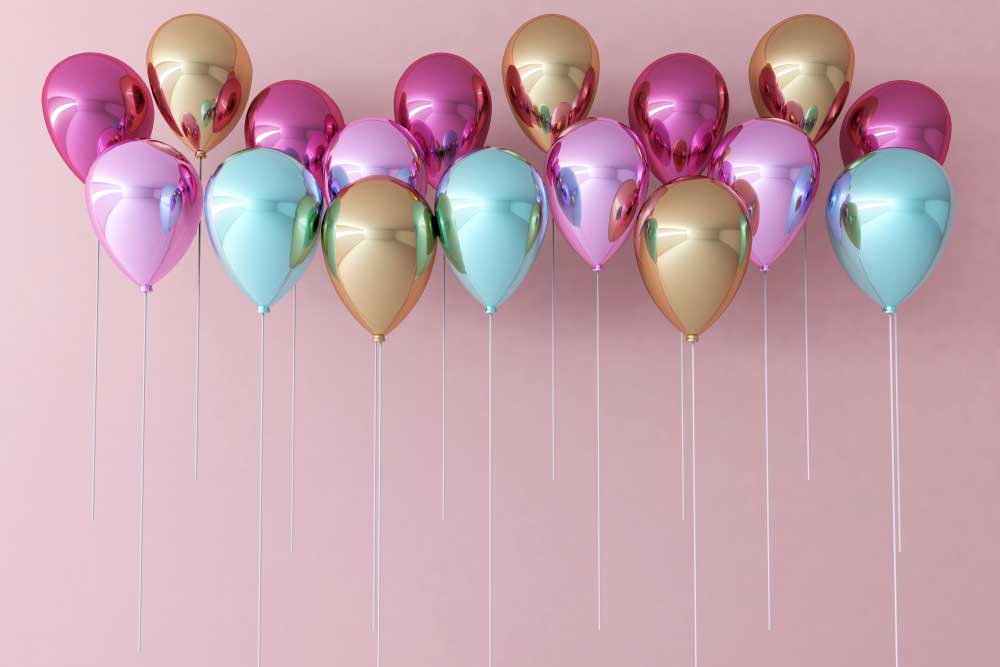 Wauw! Ballonnen in pasteltinten en metallic kleuren