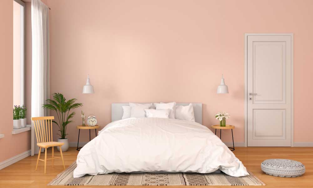 Tijdloos: roze in de slaapkamer