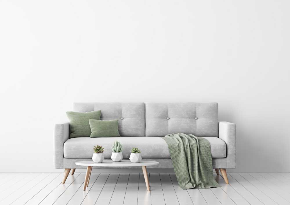 De kleur groen in de woonkamer: trendy en rustgevend