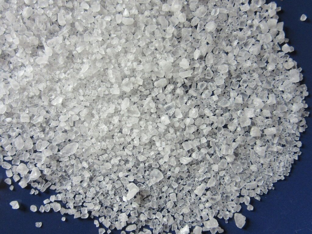 Wat voor zout wordt er gebruikt voor strooizout