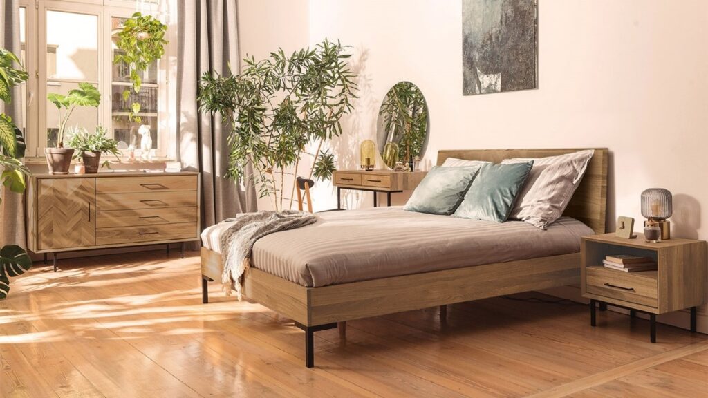 Welke slaapkamerstijlen passen goed bij houten bedden